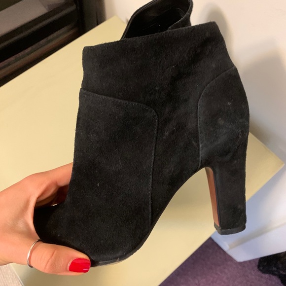 Sam Edelman Suede Heel Booties size 6.5 - Picture 3 of 4